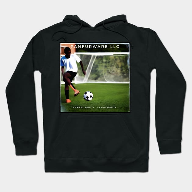 The best ability is availability - Soccer Hoodie by panfurwarellc